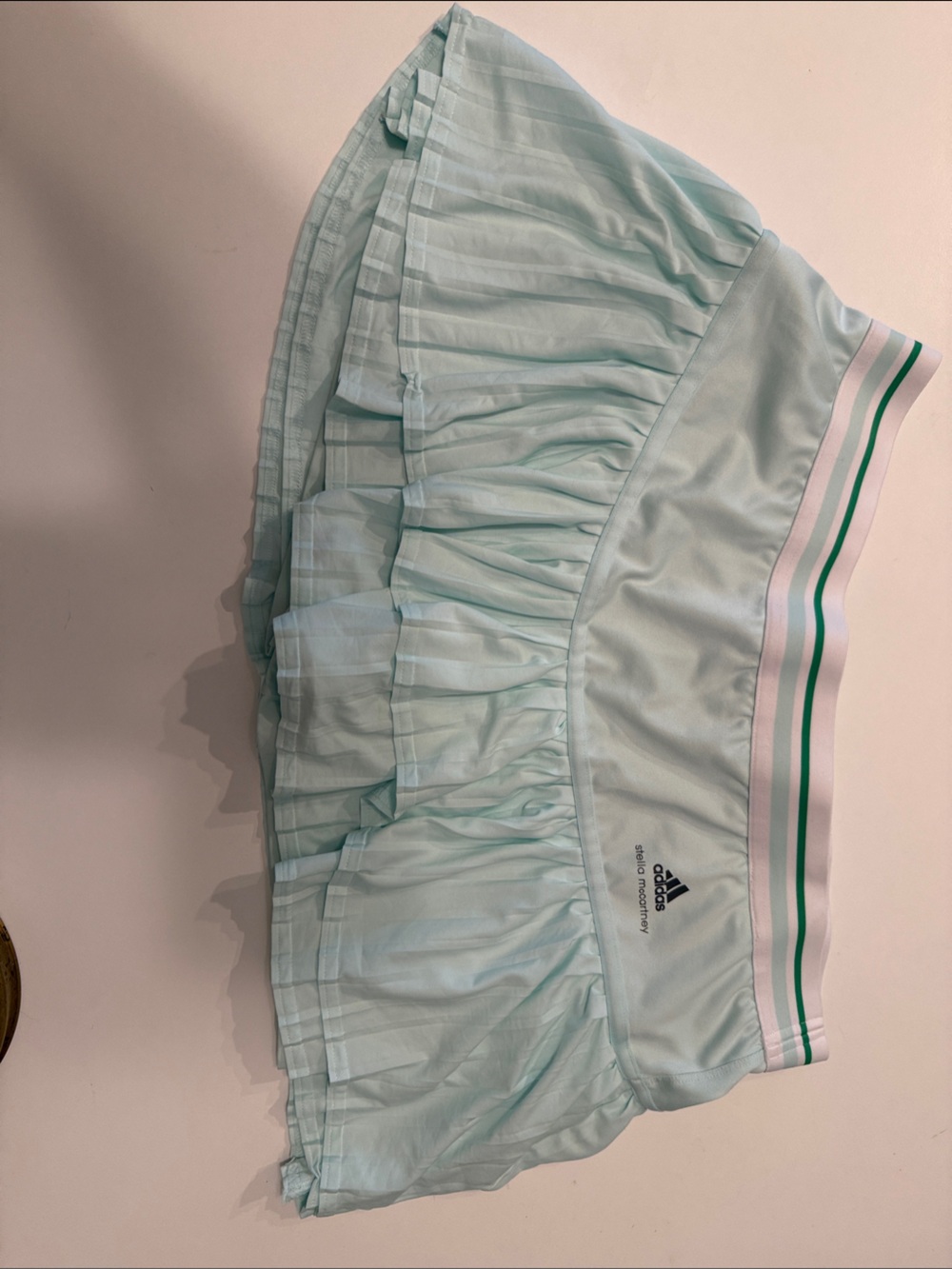 Stella McCartney Light Aqua Pleated Tennis Skort size 40 EUC